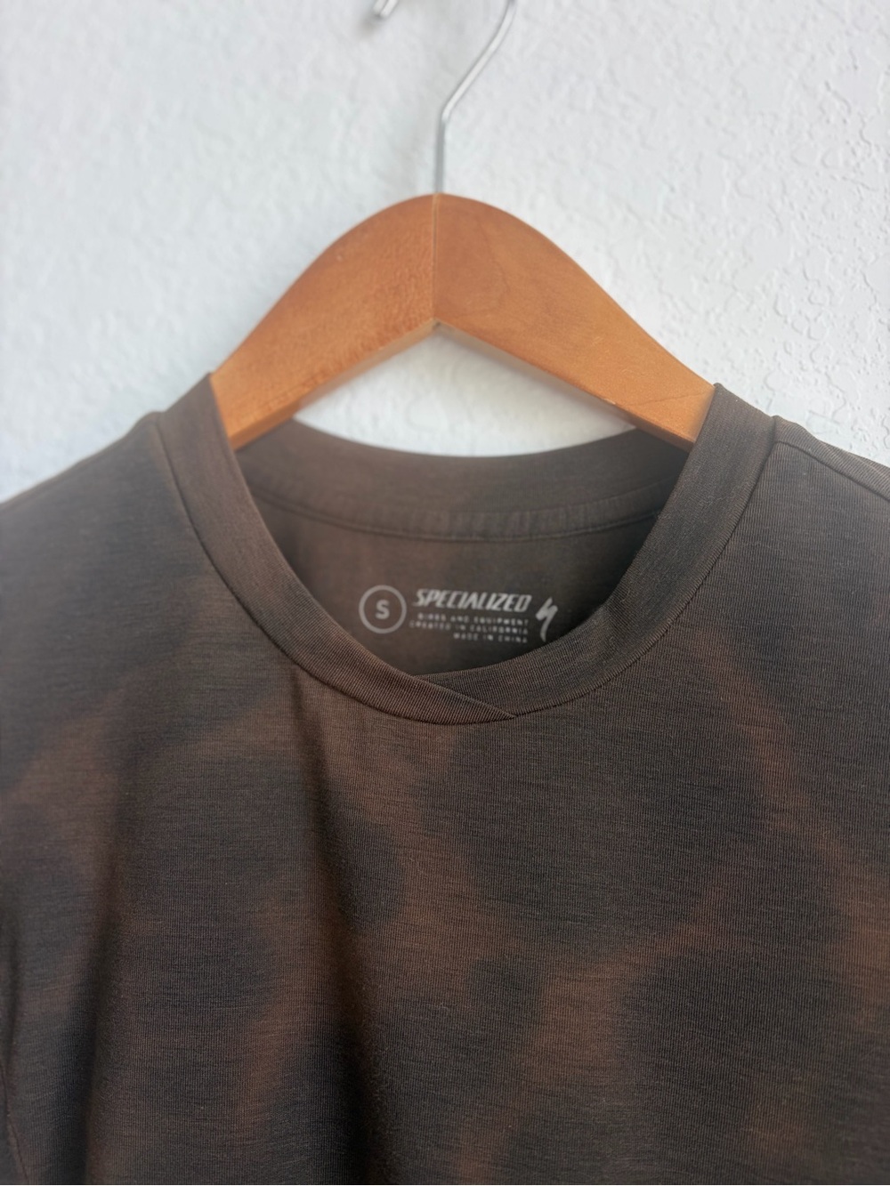 Specialized S Crewneck T‑Shirt in Washed Brown